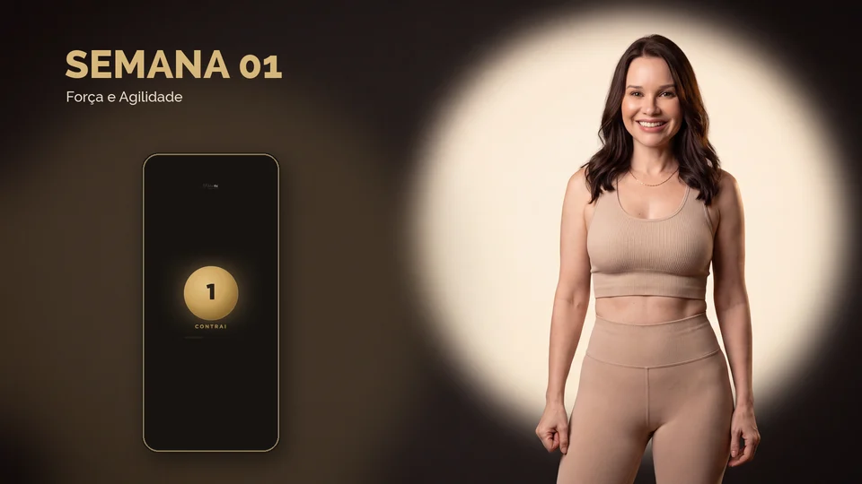 Uma aula real de força do PelviFit com Isabella